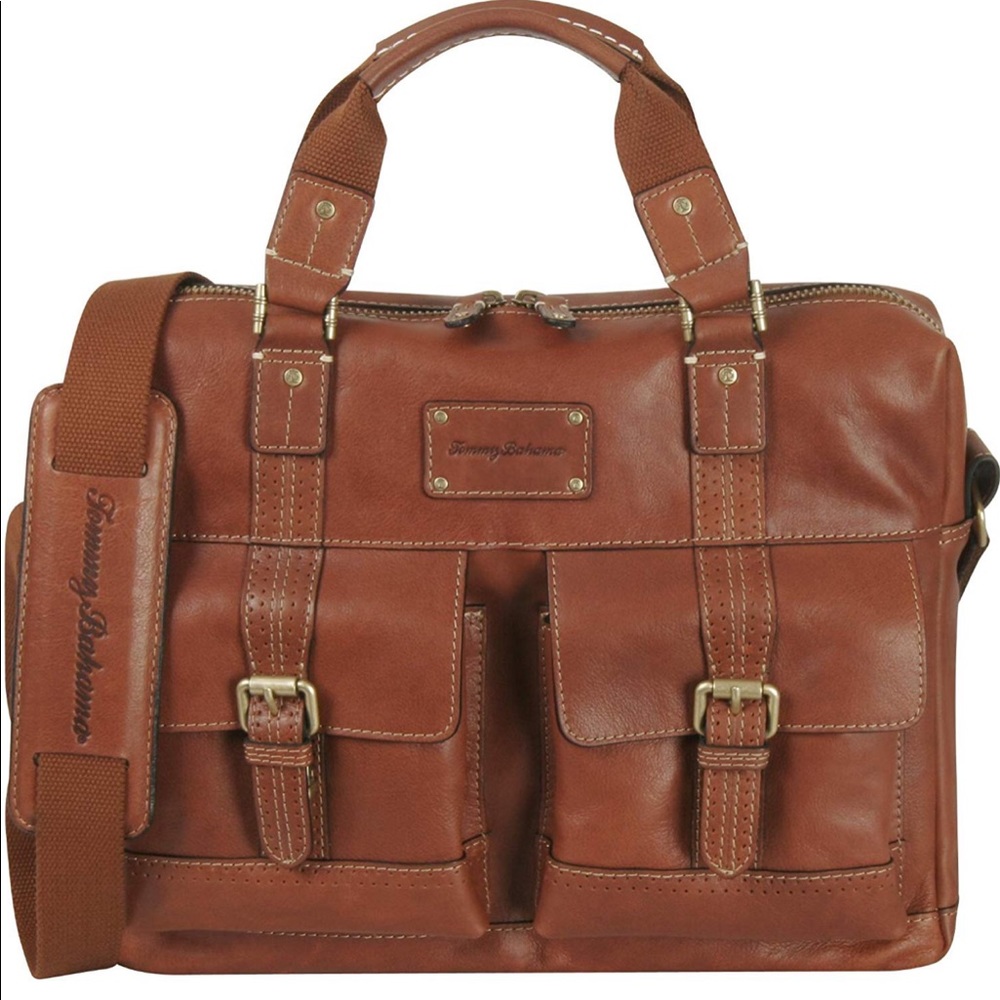 Tommy Bahama Back 9 Zip Briefcase